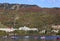 Mont Tremblant Lake and resort with boats on the foreground