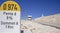 Mont Ventoux, milestone. France.