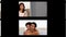 Montage of couples sharing romantic moments