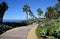 Montage Resort Park and public access walkway in South Laguna Beach, California.
