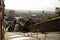 Montagne de Bueren staircase in Liege in Belgium