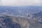 Montague little town and Langeberge range aerial, South Africa