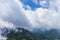 Montain and cloud view from Unzen ropeway in Kumamoto, Kyushu.