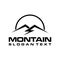 Montain energy logo concept