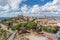 Montalcino from the fortification, Tuscany