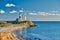 Montauk Lighthouse and beach