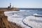 Montauk Point Lighthouse and the Atlantic Ocean