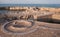 Montazah beach, Alexandria, Egypt. Coastal landscape