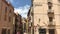 Montblanc, Spain, A narrow city street with buildings in the background