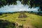 Monte alban pyramids ruins unesco Mexican tourist site attraction ancient Maya civilisation