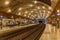 Monte Carlo, Monaco, 10/05/2019: Railway station in the city. The interior of the station