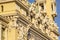 MONTE CARLO, MONACO 29.11.2020 Decoration elements, part of Monte Carlo historical building southern France