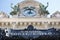 Monte Carlo monaco casino front entrance and clock tower