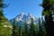 Monte Cristallo mountain peak in the Dolomite Alps