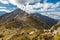 Monte Parteo in the mountains of Balagne region of Corsica