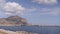 Monte Pellegrino, Palermo port, major port of passenger traffic in Mediterranean