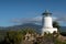 Monte Poro Lighthouse near Marina di Campo on the island Elba