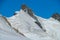 Monte Rosa mountain alpine traverse haute route in Alps