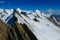 Monte Rosa mountain alpine traverse haute route in Alps