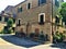 Montecassiano town, Marche region, Italy. Medieval buildings, precious ancient corner, light and shadow, history and time