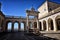 Montecassino Abbey, religious and historic destination in Cassino. Italy