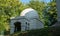 Montefiore Mausoleum, located next to the Montefiore Synagogue amidst woodland, Ramsgate, Kent UK.