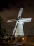 Montefiore Windmill at night, Jerusalem