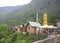 Montenegro, 25th August: Touristic Buildings from famous Canyon Tara in Montenegro