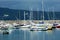 Montenegro, Herceg Novi - 17.05.2016: Boats in the harbor