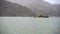 Montenegro, Lake Skadar landscape, Fortress GrmoÅ¾ur from boat