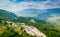 Montenegro landscape view from The Ostrog Monastery.