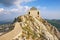 Montenegro, Lovcen National Park . View of Njegos Mausoleum