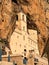 Montenegro monastery rock mountine