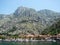 Montenegro. Panorama and views of the Adriatic coast from the speedboat deck.