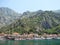 Montenegro. Panorama and views of the Adriatic coast from the speedboat deck.