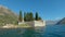 Montenegro Perast island view