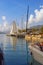 Montenegro. View of Porto Montenegro marina in Tivat city