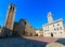 Montepulciano Piazza Grande, Tuscany, Italy