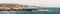 Monterey Bay panoramic photo in California USA