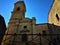 Monterubbiano town, Fermo province, Marche region, Italy. History, time and shadows