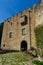 Montesquiu Castle in Ripoll, Catalonia, Spain.