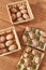 Montessori counting system with eggs