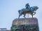 Montevideo - July 02, 2017: Statue of Artigas in the center of Montevideo, Uruguay