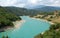 Monteynard lake in French Alps