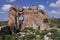 Montfort Castle. Qal`at al-Qurain or Qal`at al-Qarn - `Castle of the Little Horn` a ruined Crusader castle in the Upper Galilee re