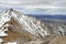 Montgomery Peak as viewed from summit of Boundary Peak in the White Mountains, Nevada