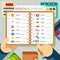 Monthly expenses, costs and income vector infographics template