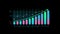 Monthly growth graph on the alpha channel.