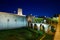 Montjuic Castle at night, Spain