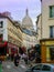 Montmartre Crowds on Paris Streets